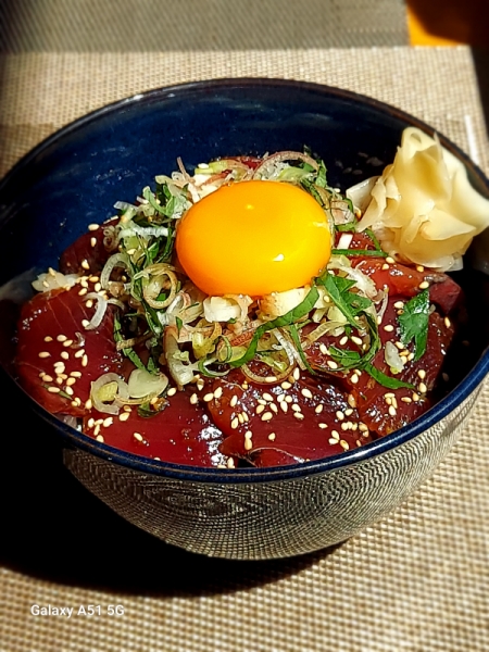 かつお漬け丼
